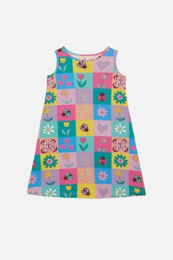 Patchwork Kids Jersey Dress