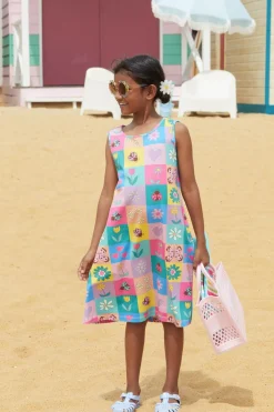 Patchwork Kids Jersey Dress