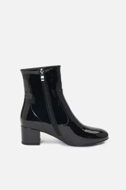 Patent Ankle Boot