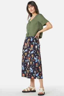 Peacock Culotte