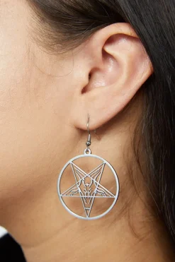 Pentagram Earrings