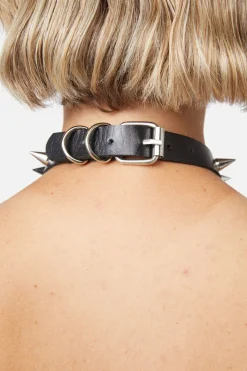 Pentagram Stud Choker