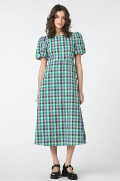 Peppa Check Midi Dress