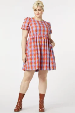Peppa Check Mini Dress