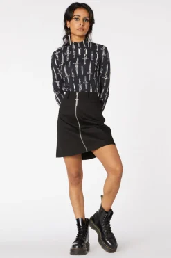 Pierce A Line Mini Skirt