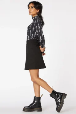 Pierce A Line Mini Skirt