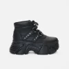 Pierced Platform Sneakers