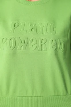 Plant Embossed Sweater