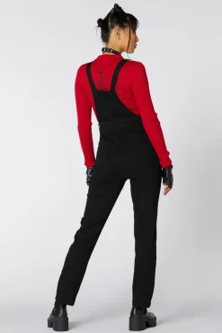 Pocket Heart Denim Overall