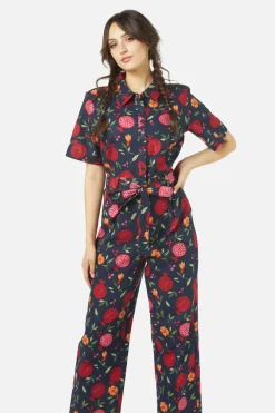 Pomegranate Jumpsuit