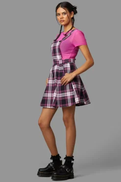 Posh Tartan Pinafore