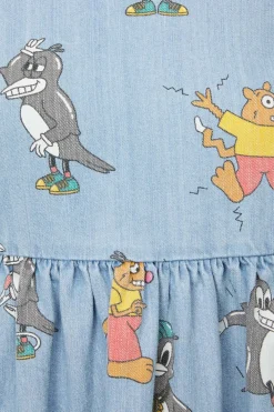 Possum Magpie Smock Dress