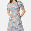 Pretty Vases Midi Dress