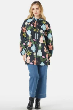 Pretty Vases Raincoat