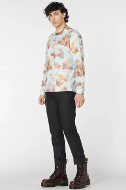 Printed Art Mural Sweater