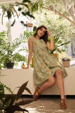 Protea Sleeveless Dress