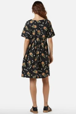 Protea Smock Dress