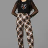 Pumpkin Tartan Pant