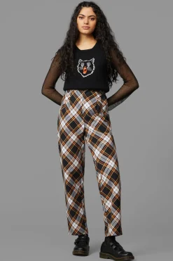 Pumpkin Tartan Pant