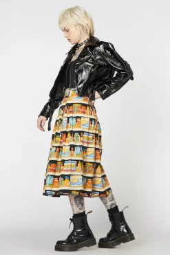 Punk Cropped Vinyl Jacket