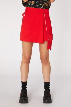 Punk Morpho Drill Skort