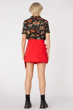 Punk Morpho Drill Skort