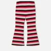Punk Stripe Kids Flared Legging