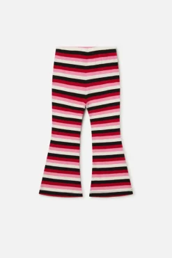 Punk Stripe Kids Flared Legging