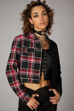 Punk Valentine Tartan Jacket