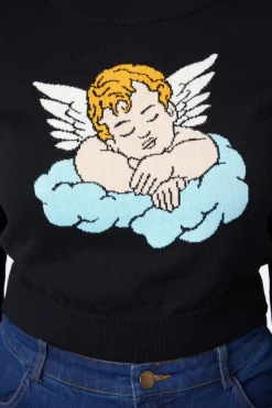 Quirky Cherub Cotton Knit