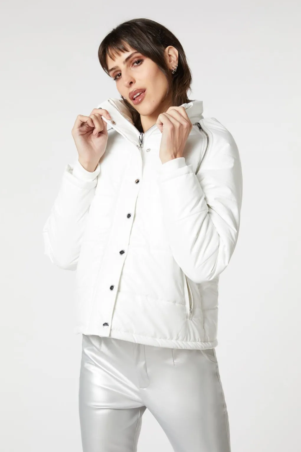 Radioactive Raver Puffer Jacket