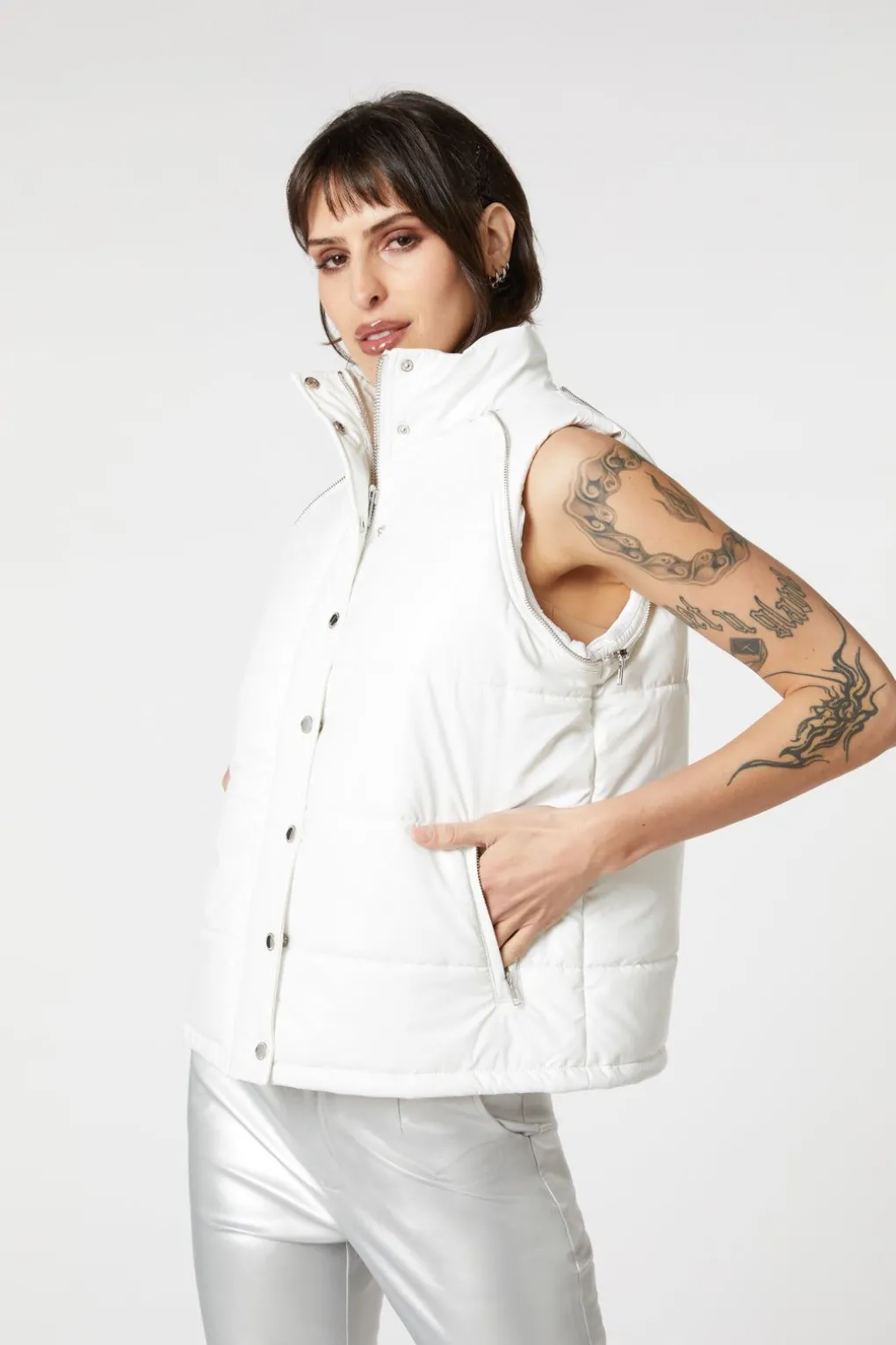 Radioactive Raver Puffer Jacket