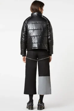 Radioactive Raver Puffer Jacket