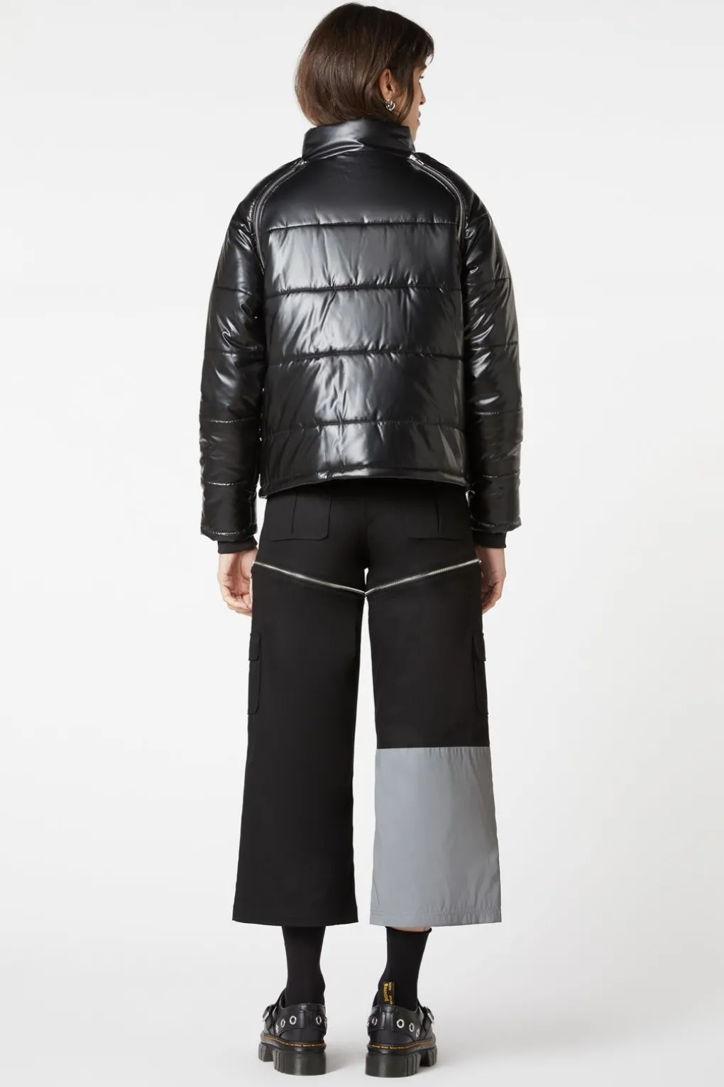 Radioactive Raver Puffer Jacket