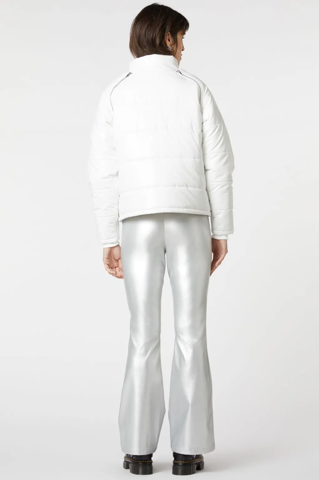 Radioactive Raver Puffer Jacket