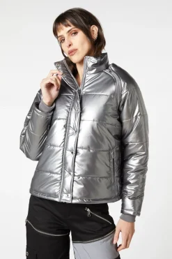 Radioactive Raver Puffer Jacket