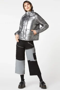 Radioactive Raver Puffer Jacket