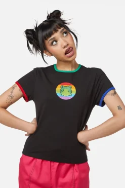 Rainbow Frog Tee