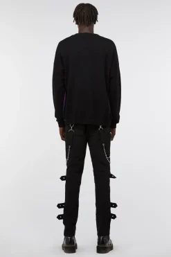 Rainbow Intarsia Cardi