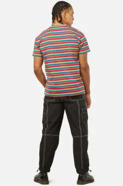 Rainbow Yarndye Stripes Tee