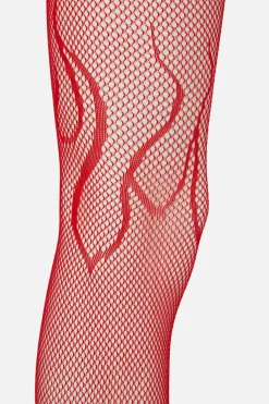 Red Flame Tights