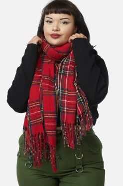 Red Tartan Scarf