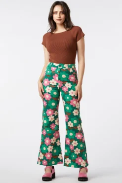 Renee Floral Flare Jean