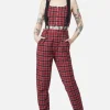 Revenge Tartan Brace Trouser