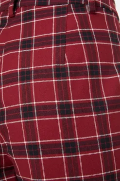 Revenge Tartan Brace Trouser