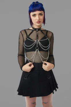 Rhinestone Stud Harness