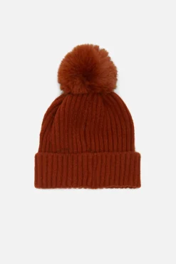 Rib Pom Beanie