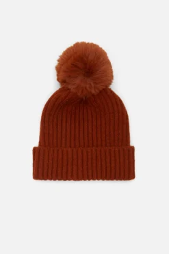Rib Pom Beanie