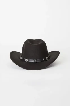 Rolled Brim Conch Hat