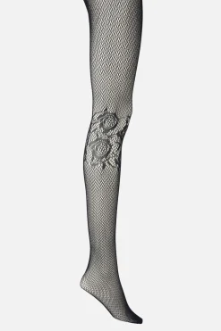 Rose Tattoo Fishnet